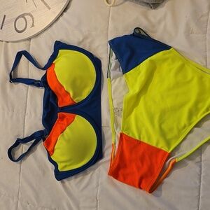 Neon Bathing Suit (neverworn)